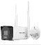 Cámara De Red Tipo Bala Fija Con WI-FI Para Exteriores De 4 MP Audio…