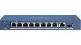 8 Puertos Gigabit POE + 1 RJ45 + 1 Sfp
