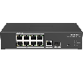 Switch Industrial Fast Ethernet POE 8 Puertos + 2 Gigabit