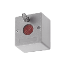 Boton De Panico Cableado Material Retardante Al Fuego Abs No